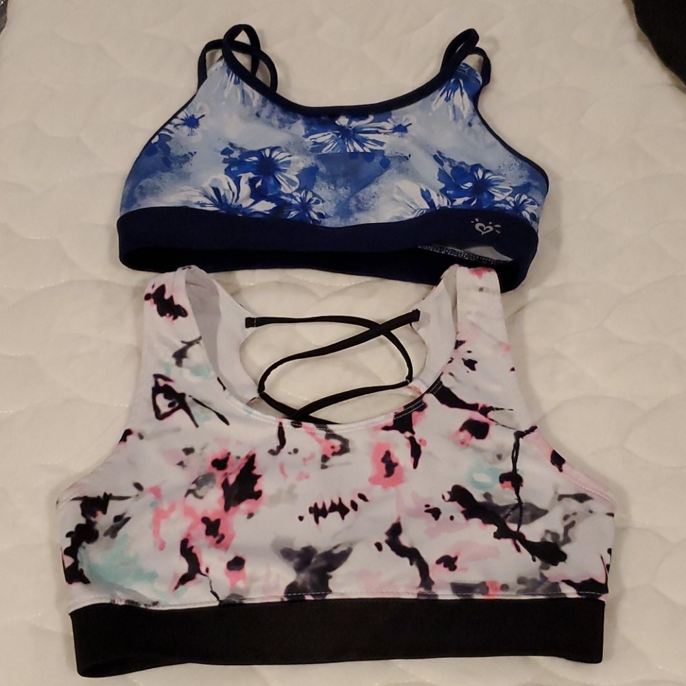 2 Justice bra sz 32 girls